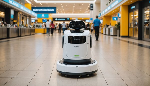 Top 5 raisons d'adopter des robots de nettoyage dans les malls
